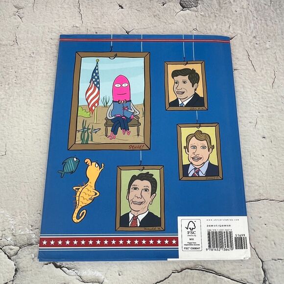 President Squid by Aaron Reynolds NEW! Unread and in Mint Condition - Picture 4 of 5